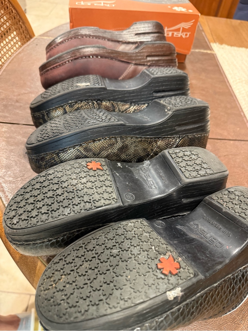 Dansko XP Clogs 3 pair - Picture 4 of 10